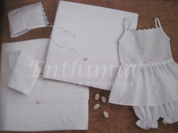 Girl's Lathopana - Elegant White 6 pc. Gift Set